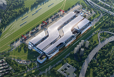 深圳BG大游综合物流枢纽中心|深圳·平湖南